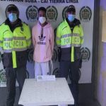 Policía del CAI Tierra Linda en Suba capturan joven por el delito de Tráfico, Fabricación o Porte de Estupefacientes