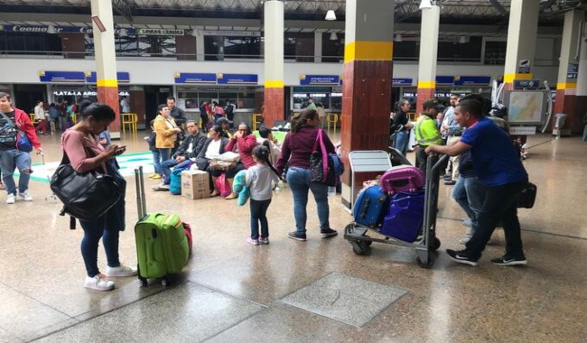 172 mil pasajeros se movilizarán desde la Terminal de Transporte de Bogotá durante el puente festivo del Sagrado Corazón