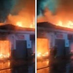 En el centro histórico de Chía, se presentó un voraz incendio  