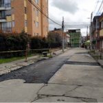 La UMV realiza mejoras en la malla vial en vías del norte de Bogotá