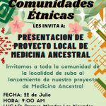 Cabildo Muisca de Suba invita al lanzamiento de proyecto de medicina ancestral