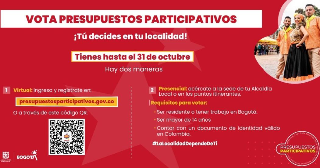 ¿Dónde puedo votar para elegir propuestas