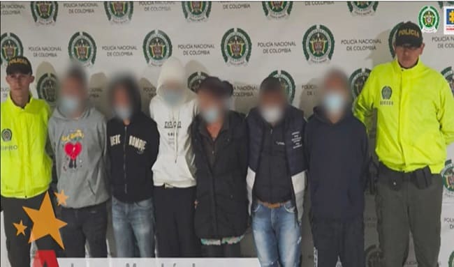 Judicializan a 15 presuntos integrantes de tres grupos delincuenciales en Bogotá