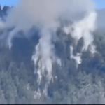 Se agrava el incendio en el cerro El Cable en Bogotá