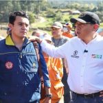 Gobernador Carlos Amaya lidera las acciones para atender las emergencias que se registran en Boyacá