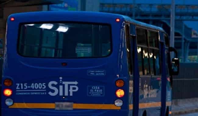 Robaron a una usuaria del SITP en un bus en la Avenida Suba con carrera 91