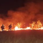 Emergencia por incendio forestal en Cómbita, Boyacá: Cerca a la casa de los padres de Nairo Quinta