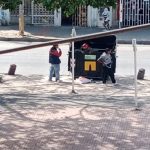 Criminales se esconden en contenedores de basura para robar en La Fontana, Suba