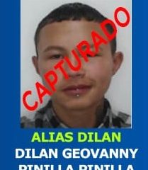 Tras intensa persecución cae alias Dilan en Bogotá