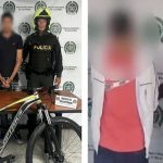 Dos capturados en Bogotá por hurto de bicicleta y porte ilegal de arma de fuego