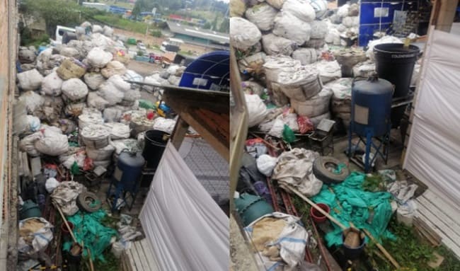 Montañas de reciclaje son el dolor de cabeza para habitantes de barrios residenciales