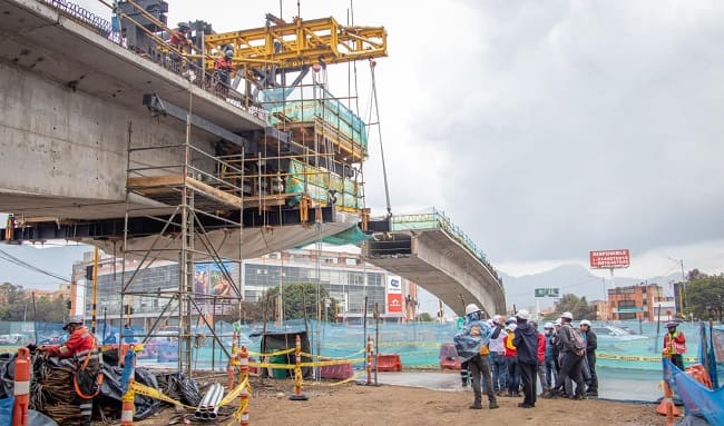 Entrega del Puente de la Avenida Boyacá con calle 127 en Suba prevista para finales de año