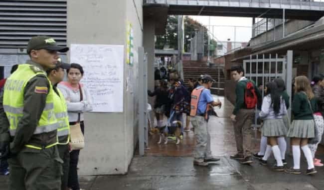 UPZ Rincón, la más insegura en entornos escolares de Bogotá