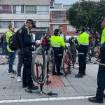 Operativo policial en Suba recupera 11 bicicletas robadas