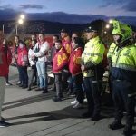 Alcaldía local de Suba y la policía metropolitana de Bogotá adelantaron una gran toma en el Portal del Norte de TransMilenio