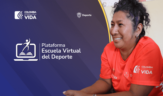 Más de 77 mil colombianos se han beneficiado con la plataforma Escuela Virtual del Deporte