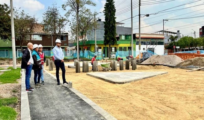 Nuevo parque en barrio Jorge Gaitán Cortés promete fomentar la actividad física