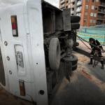 Última Hora: Bus volcado en la Avenida Boyacá genera caos vial en el occidente de Bogotá