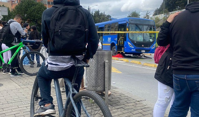 Última Hora: Ciclista fallece tras ser arrollado por bus del SITP