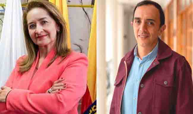 Inicia el proceso de empalme entre el nuevo alcalde local César Salamanca y Ana Isabel Hortúa Salcedo alcaldesa (e)
