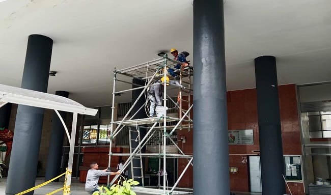 Comenzó embellecimiento de la fachada de la Gobernación del Tolima