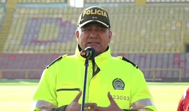  2.500 policías garantizarán la seguridad de final del fútbol colombiano