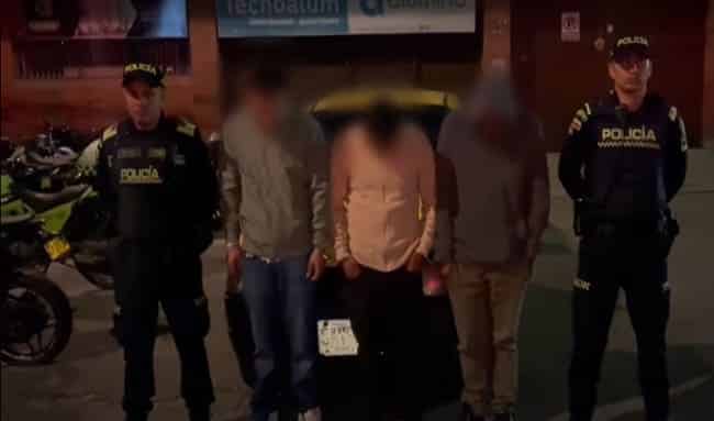 Tres capturados por la Policía luego de atraco en bus del SITP de Bogotá