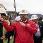 Alcalde Galán supervisa avance acelerado del puente clave en avenida Suba con calle 100