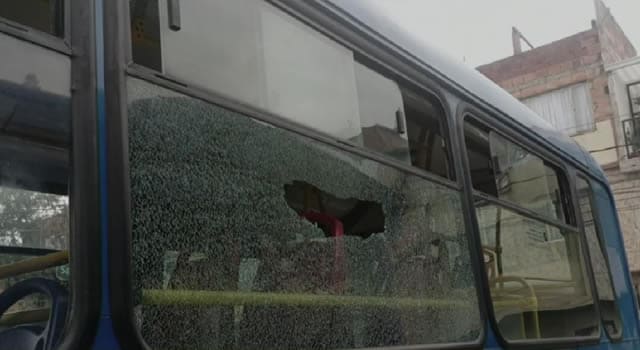 30 buses del STIP con vidrios rotos en Bogotá, tras triunfo de la Selección Colombia