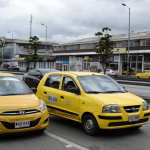 Taxistas se suman al paro camionero y afectan la movilidad en Bogotá