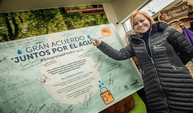 Campaña ‘Juntos por el Agua’ logra adhesión masiva de comercios en Bogotá