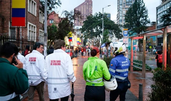 Distrito garantizará la seguridad en marcha de taxistas en Bogotá el 23 de julio