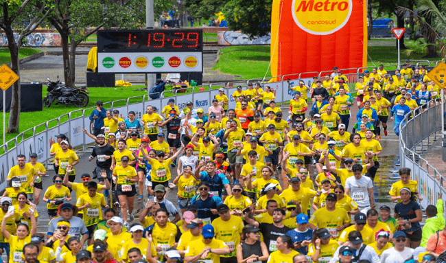 Más de 42.000 deportistas corrieron la Media Maratón de Bogotá 2024