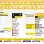 ¡Pilas! Cambios en rutas de TransMilenio 7 y C17