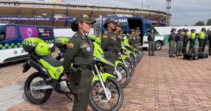 Copa Mundial Femenina Sub-20: 1.200 mujeres policías garantizarán seguridad