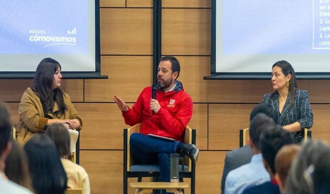 Alcalde Galán presentó en ‘Bogotá Cómo Vamos’ avances de 7 meses de su gobierno