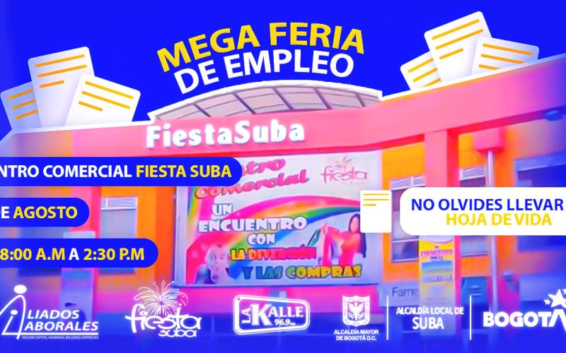 Suba busca conectar talento con oportunidades en mega feria de empleo