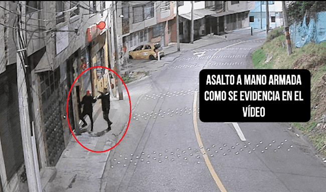 Video: hombre es asaltado al llegar a casa tras una noche de cervezas