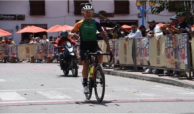 Mayerly Carolina Córdoba, ciclista del Team Boyacá es para Vivirla, ganó la segunda etapa de la Clásica Nacional El Carmen de Viboral