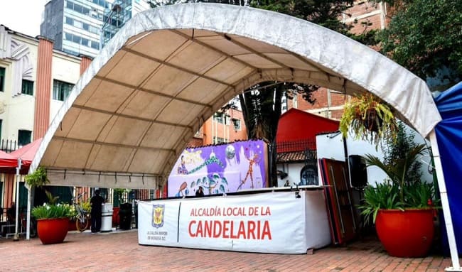 Plazoleta de los Talentos de la Alcaldía de La Candelaria cerrará temporalmente