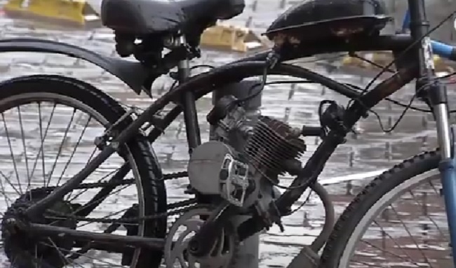 Alerta en Suba: Domiciliarios Adaptan Motores Hechizos a sus Bicicletas