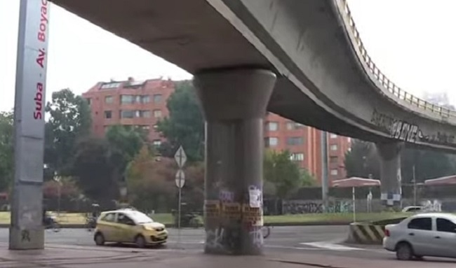 Comunidad alerta sobre grietas en puente vehicular de la Avenida Suba con Avenida Boyacá