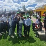 Jornada de embellecimiento e integración en el parque de la Urbanización Nogales, Suba