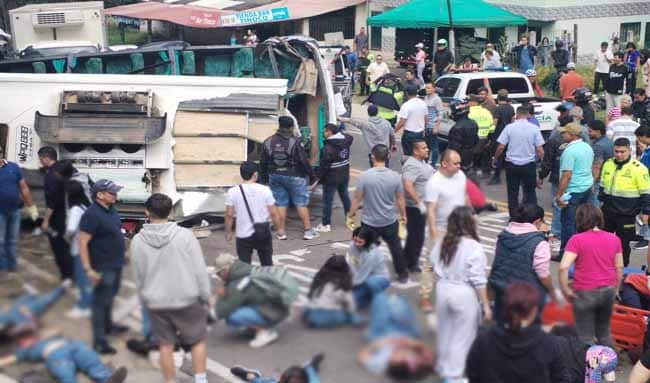 Accidente de Tránsito en la Vía Mosquera-La Mesa Deja Cinco Muertos y Varios Lesionados