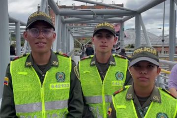 Auxiliares de Policía evitan tragedia en Suba: rescatan a adolescente de lanzarse de puente cerca a Centro Suba