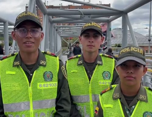 Auxiliares de Policía evitan tragedia en Suba: rescatan a adolescente de lanzarse de puente cerca a Centro Suba