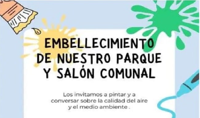 Residentes del Barrio El Solar Invitan a Jornada de Embellecimiento del Salón Comunal