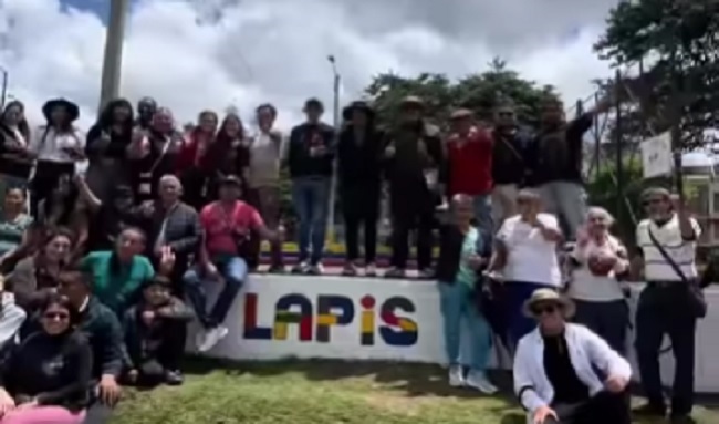 Alcalde de Suba, César Augusto Salamanca Participa en el Lanzamiento del Proyecto LAPIS en el Parque Trinitaria