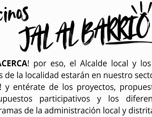 Convocatoria de la Junta de Acción Comunal del barrio El Solar para tratar problemáticas locales en JAL al Barrio