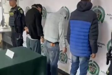 Tres capturados en Bogotá por hurto de maquinaria amarilla en Cundinamarca